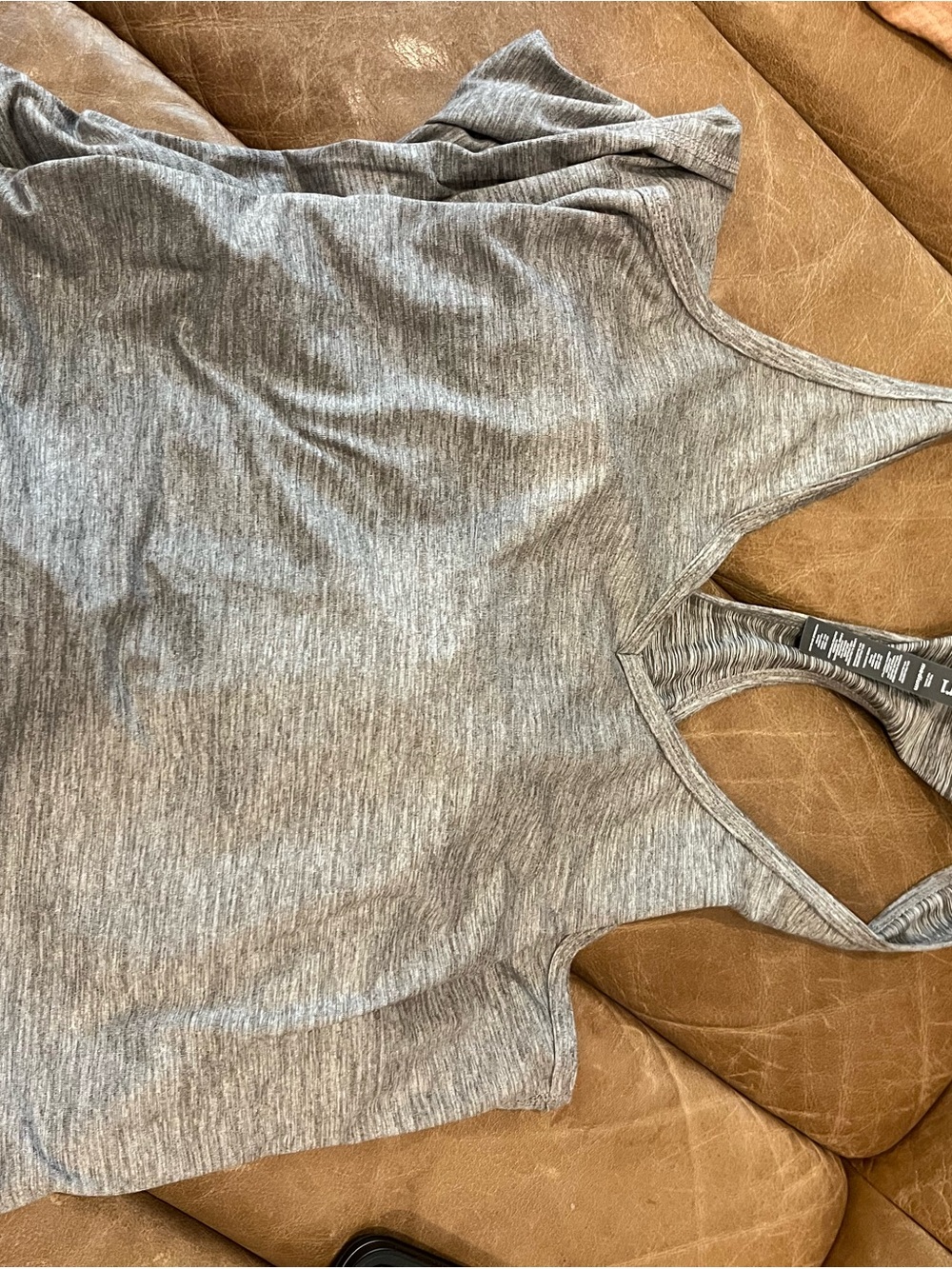 Vuori Gray Sleeveless Jogger Jumpsuit - Picture 3 of 5